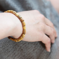 Zapestnica Palo santo - sveti les - cevasta oblika