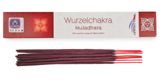 Dišeče palčke Korenska čakra Muladhara s pačulijem in cedro, 100% naravna eterična olja