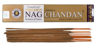 Dišeče palčke Golden Nag Chandan 15g