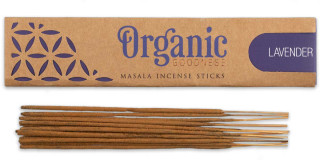 Dišeče palčke Organic Goodness Masala - Lavender - Sivka