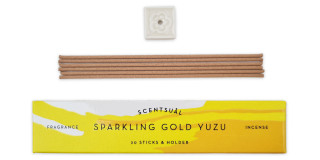 Japonske dišeče palčke Scentsual Sparkling Gold Yuzu -  Navdihujoč zlati yuzu