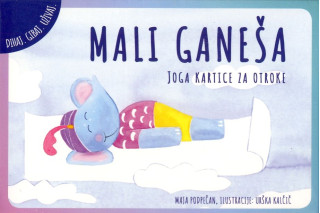 Mali Ganeša - Joga kartice za otroke