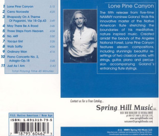 CD Lone pine Canyon