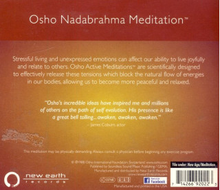 CD Osho Nadabrahma Meditation