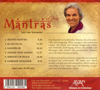 CD Mantras of joy