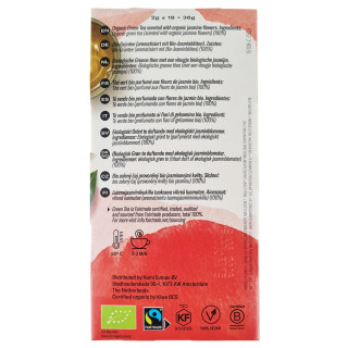 Čaj Organic Numi Jasmine Green - ekološki zeleni čaj z jasminom 18 čajnih vrečk