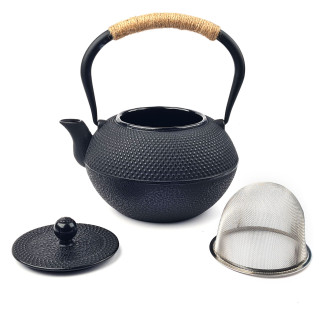 Litoželezni čajnik Tetsukyusu, emajliran, 1,2 l