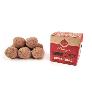 Kadilne bombice Sagrada Madre Bosvelija (Olibanum) - Sandalovina - Premium