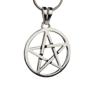 Obesek Pentagram, srebro