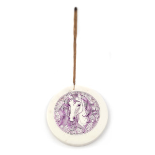 Podstavek za dišeče palčke Magic Horse - Čarobni konj, bel marmor
