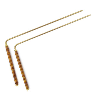 Radiestezijska L antena z bakrenimi ročaji 22 cm