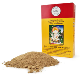 Tibetanska kadilna mešanica za zaščito White Ganeš - Beli Ganeš, 130-140 g