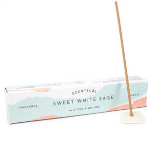 Japonske dišeče palčke Scentsual Sweet White sage - Sladki beli žajbelj
