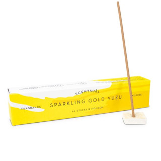 Japonske dišeče palčke Scentsual Sparkling Gold Yuzu -  Navdihujoč zlati yuzu
