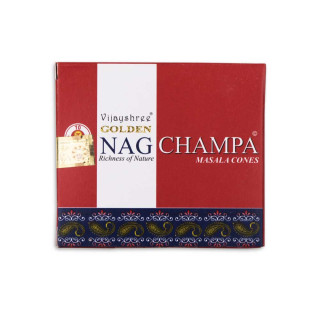 Incense cones Golden Nag Champa