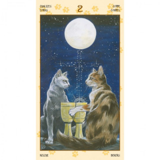 Karte Tarot of pagan cats
