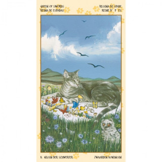 Karte Tarot of pagan cats