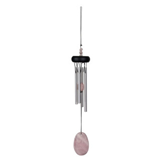 Vetrni zvon Woodstock Precious stone chimes - Rose Quartz - Roževec PSR