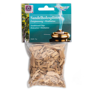 Kadilo sandalovina, koščki