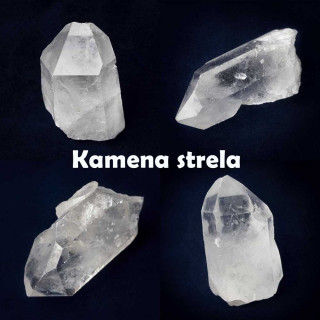 Kamen kamena strela, neobdelana špica