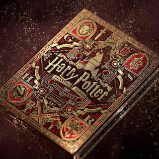 Igralne karte Harry Potter Gryffindor, rdeče