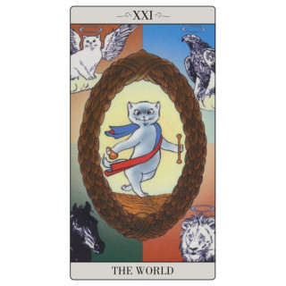 Karte The Way Jodorowsky Explained Tarot To His Cat C