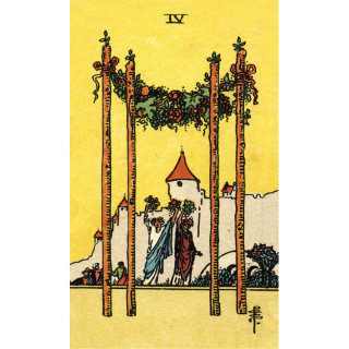 Smith-Waite tarot deck - borderless edition