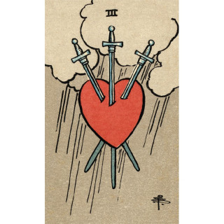 Smith-Waite tarot deck - borderless edition