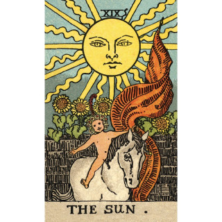Smith-Waite tarot deck - borderless edition