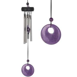 Vetrni zvon Woodstock Precious stone chimes - Amethyst - Ametist PSAM