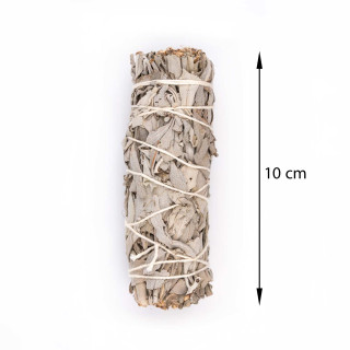 White Sage smudge stick 10 cm