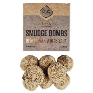 Kadilne bombice Bosvelija (Olibanum) - Beli žajbelj - Premium Sagrada Madre