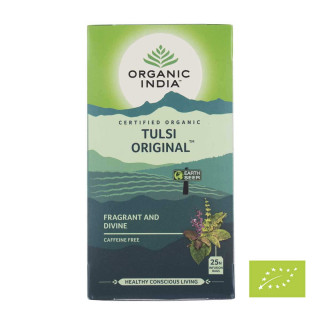 Čaj Tulsi Original - sveta bazilika - Organic India - 25 čajnih vrečk