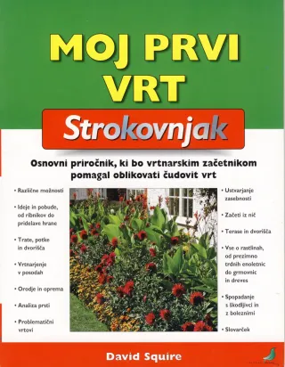 Moj prvi vrt - Strokovnjak, knjiga Davida Squireja