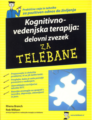 Kognitivno - vedenjska terapija: delovni zvezek za telebane