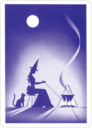 Gypsy Witch fortune telling playing cards