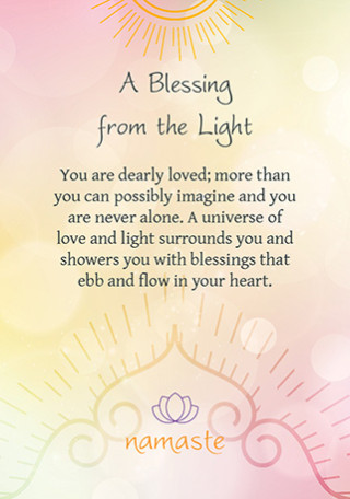 Karte Namaste Blessing & Divination cards