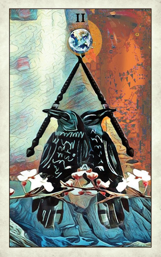 Karte Crow tarot