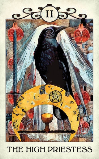 Karte Crow tarot