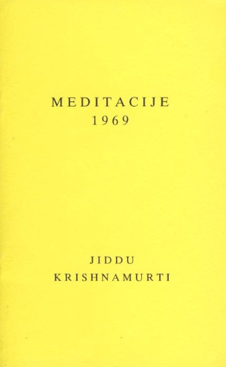 Meditacije 1969