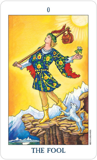 Karte Radiant Rider-Waite tarot v pločevinki