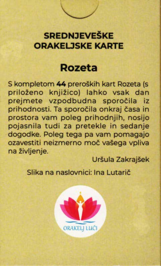 Rozeta - Srednjeveške orakeljske karte