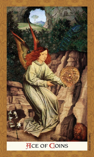 Karte Golden tarot by Kat Black