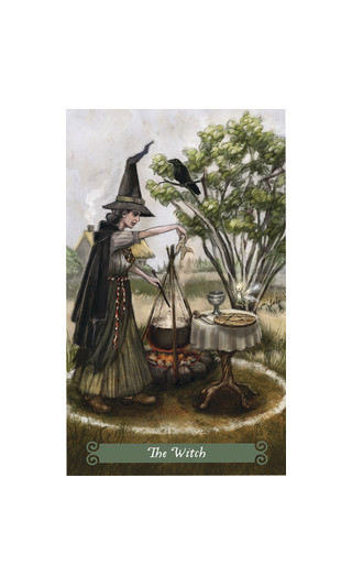 Karte The Green Witch Tarot