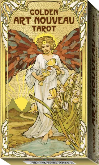 Karte Golden Art Nouveau Tarot