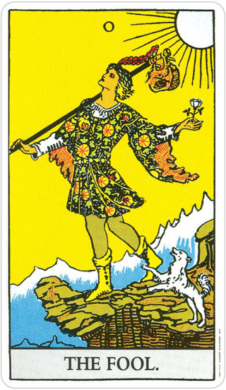 Karte The Rider Tarot Deck