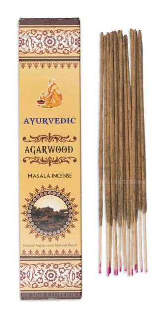 Dišeče palčke Ayurvedic Agarwood 15 g