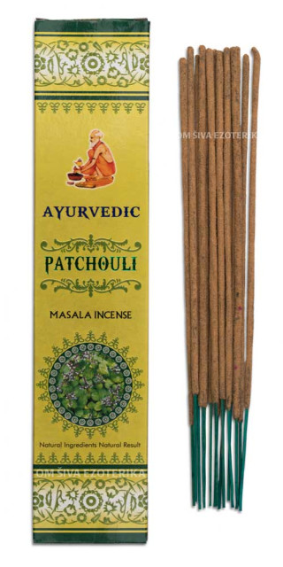 Ayurvedic Patchouli incense sticks 15 g
