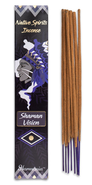 Dišeče palčke Native Spirit Incense - Shaman Vision - Sivka 15 g