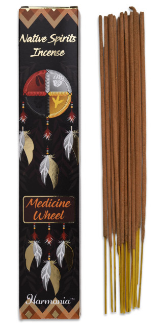 Dišeče palčke Native Spirit Incense - Medicine Wheel - Musk 15 g